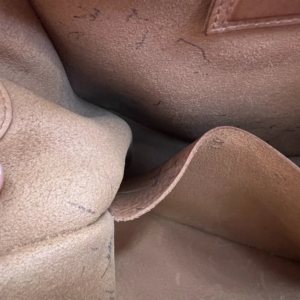 Madewell Sydney Crossbody Bag Snake Embossed Leather brown purse handbag - Picture 10 of 15